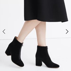 Madwell retro zipper booties